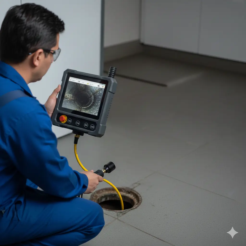Videoinspección de tuberías de alcantarillado